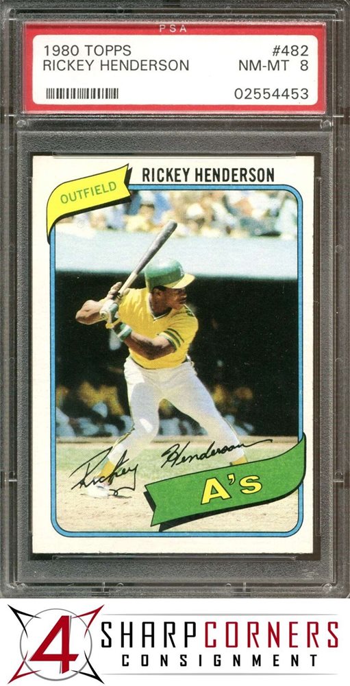 Auction Prices Realized Baseball Cards 1980 Topps Rickey Henderson