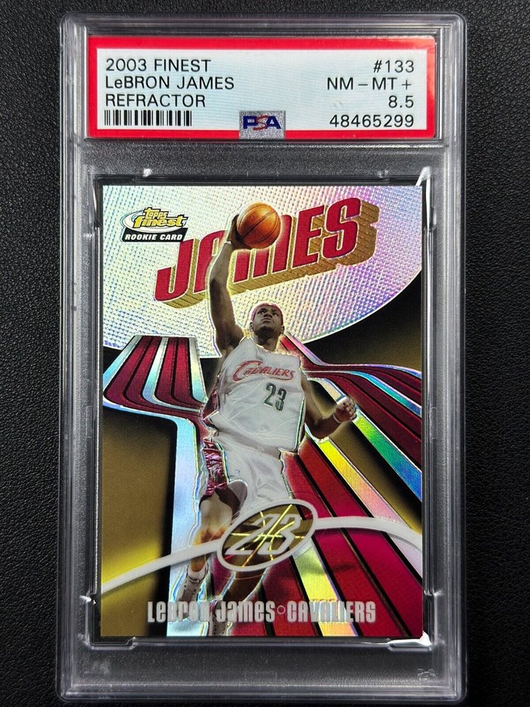 Auction Prices Realized Basketball Cards 2003 FINEST Lebron James