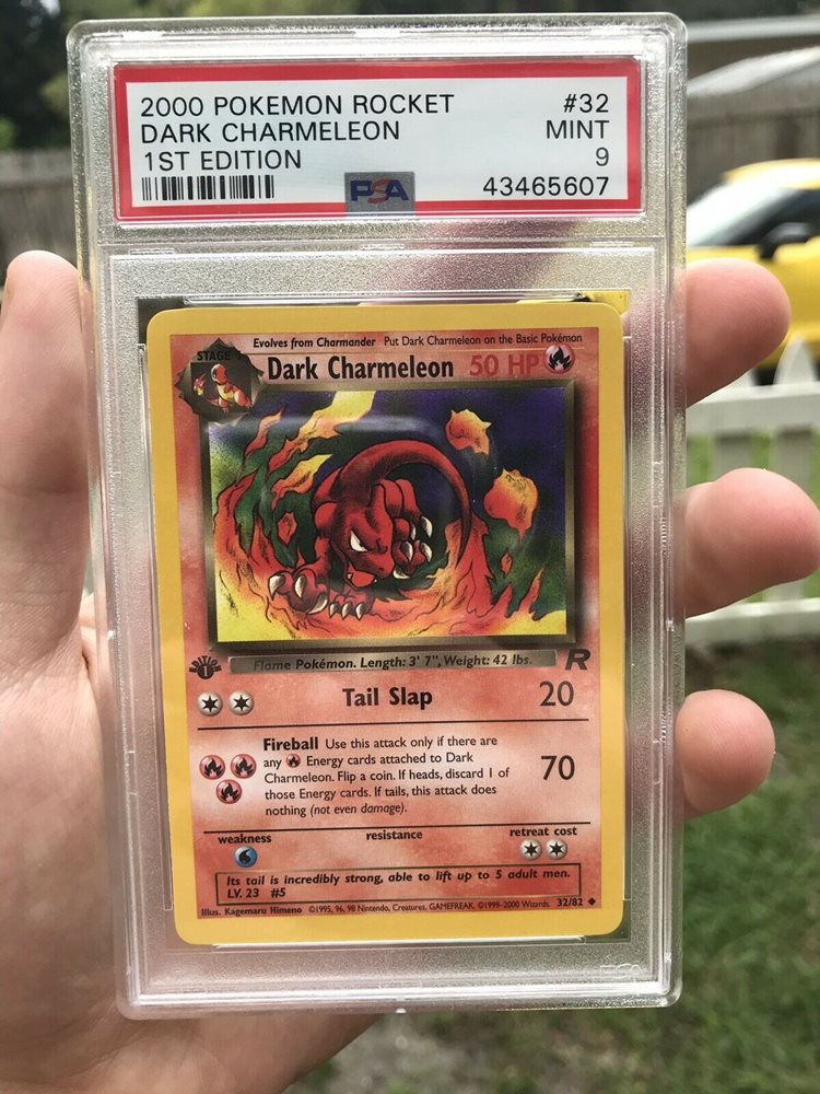 Auction Prices Realized Tcg Cards 2000 Pokemon Rocket Dark Charmeleon