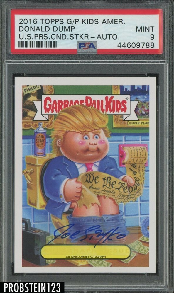 Donald Dump Autograph
