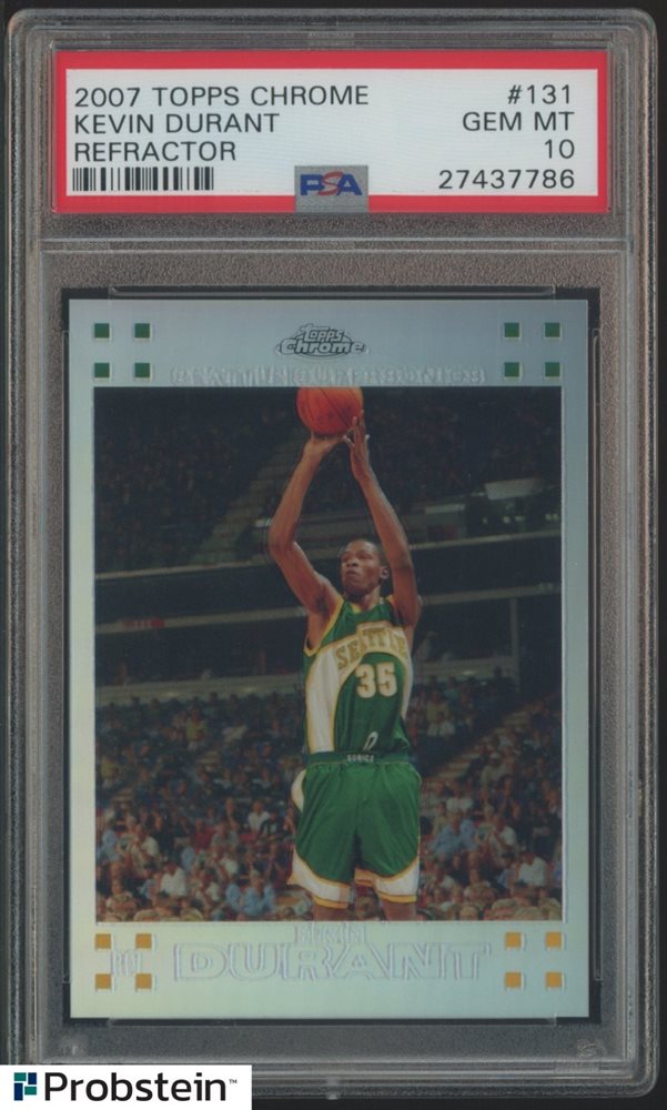Auction Prices Realized Basketball Cards 2007 TOPPS CHROME Kevin
