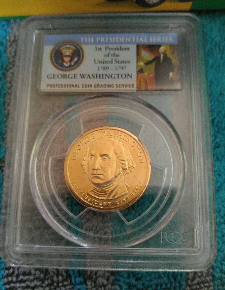2007 D George Washington Presidential Dollar /"Brilliant Uncirculated/" Coin US
