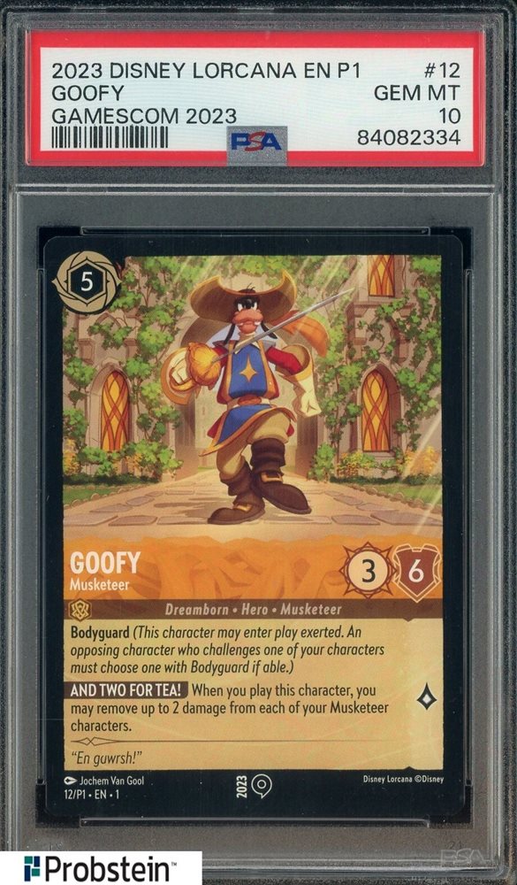 lorcana ロルカナ グーフィー gamescom 2023 プロモ1 Auction Prices Realized Tcg Cards 2023 DISNEY LORCANA EN P1