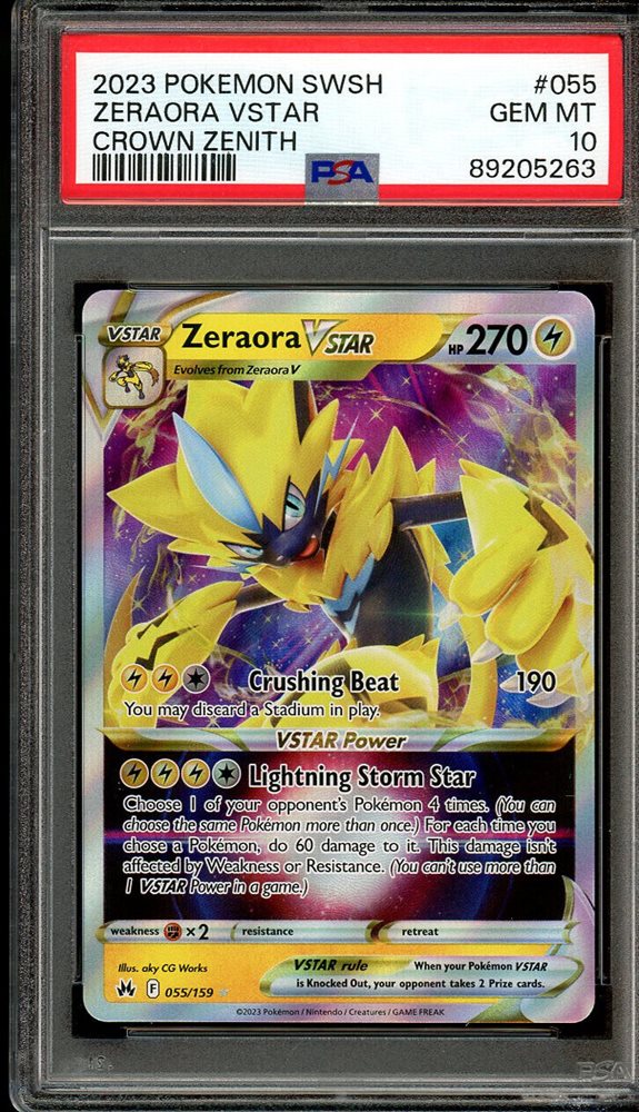 Auction Prices Realized Tcg Cards 2023 POKEMON SWORD AND