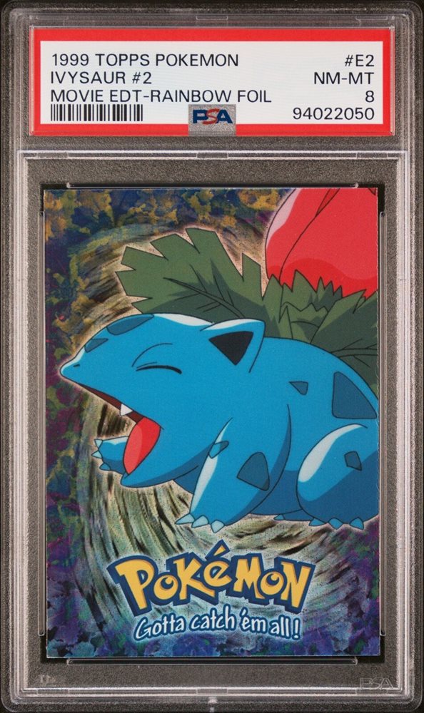 1999 topps pokemon cards 1999 Topps Pokemon Tv #56 Mankey PSA 8