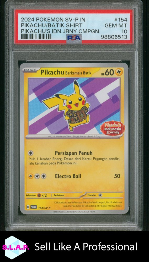 Auction Prices Realized Tcg Cards 2024 POKEMON INDONESIAN SV