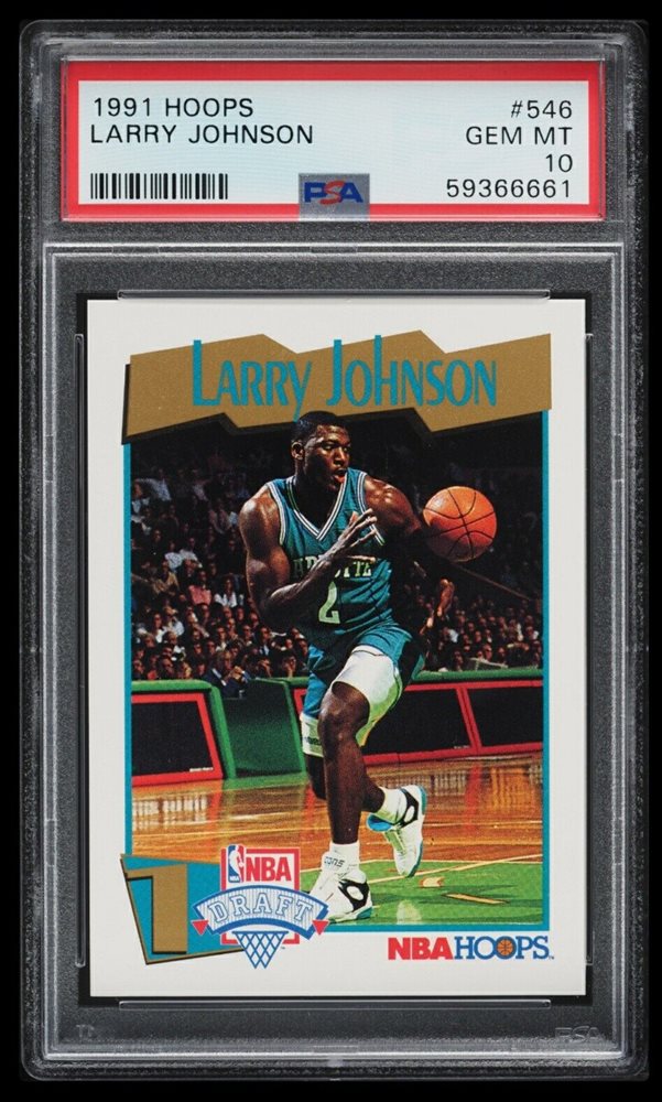 LARRY johnson NBA ホログラムカード トレーディングカード（Larry 