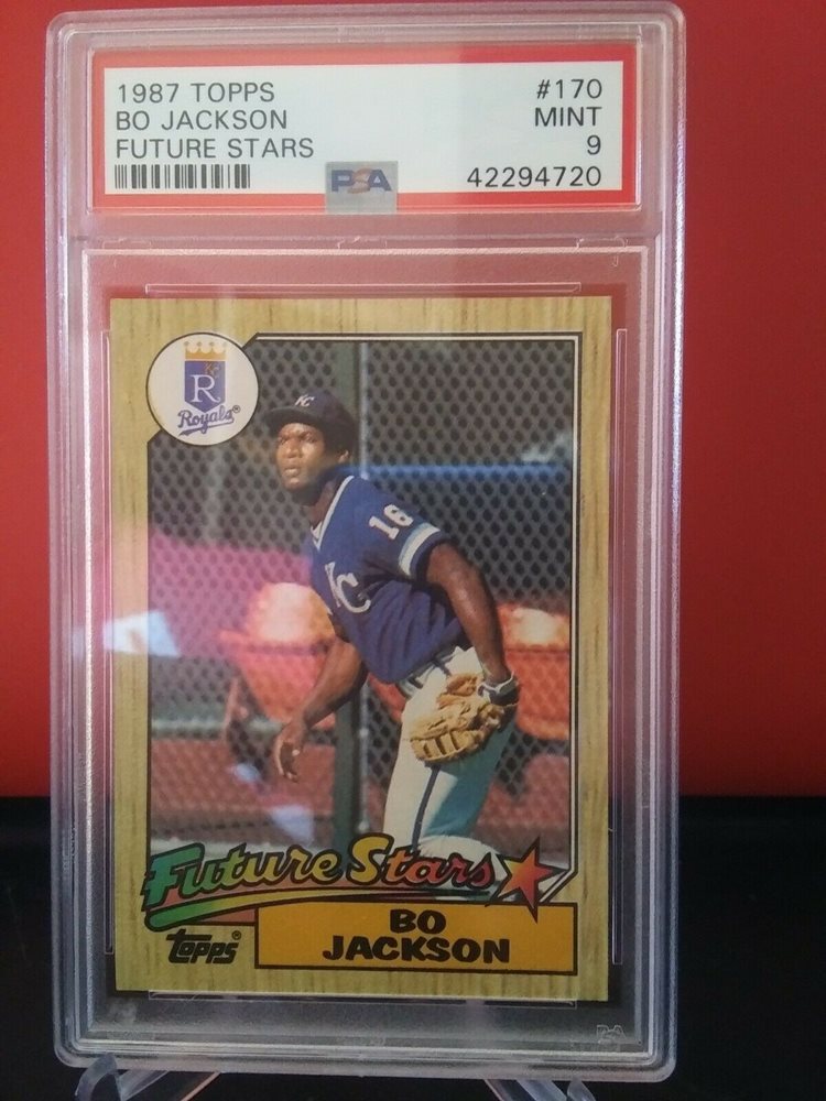 Auction Prices Realized Baseball Cards 1987 Topps BO Jackson Future Stars