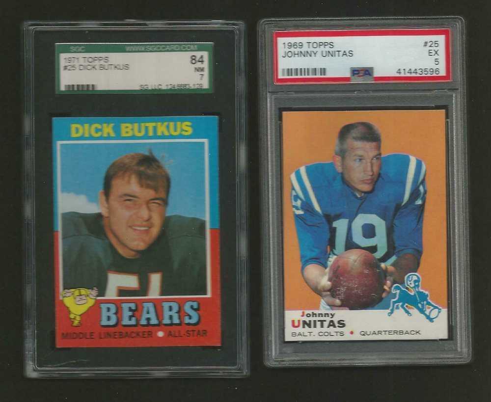 Auction Prices Realized Football Cards 1969 Topps Johnny Unitas