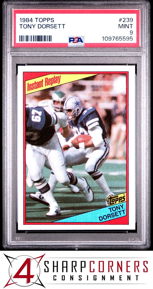 Auction Prices Realized Football Cards 1984 TOPPS Tony Dorsett