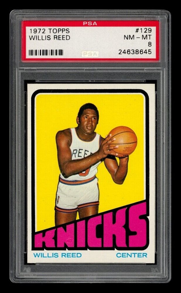 willis reed legendary auto nba カード
