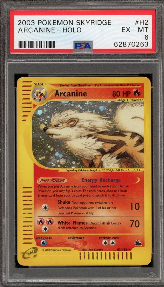 Auction Prices Realized Tcg Cards 2003 POKEMON SKYRIDGE