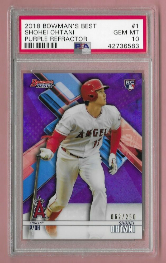 Auction Prices Realized Baseball Cards 2018 BOWMAN'S BEST