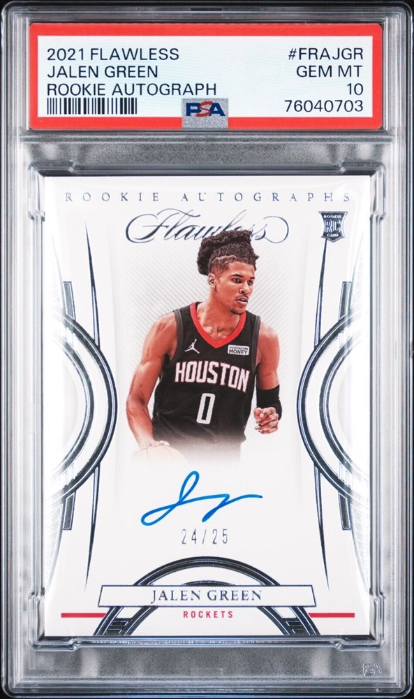 ジェイレン・グリーン 2021-22PRISM シルバーPRISM直筆サイン