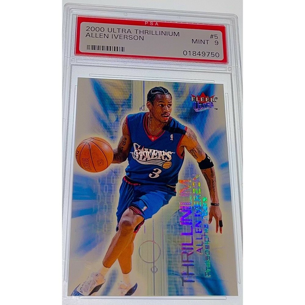 Auction Prices Realized Basketball Cards 2000 Ultra Thrillinium Allen  Iverson