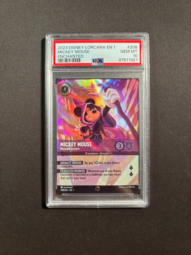 Auction Prices Realized Tcg Cards 2023 DISNEY LORCANA EN 1