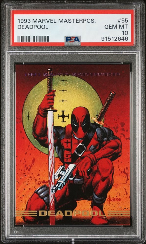 ヴァイスシュバルツ　marvel PSA10 デッドプール　SP ヴァイスシュヴァルツ】ブースターパック 「MARVEL Vol.2」の