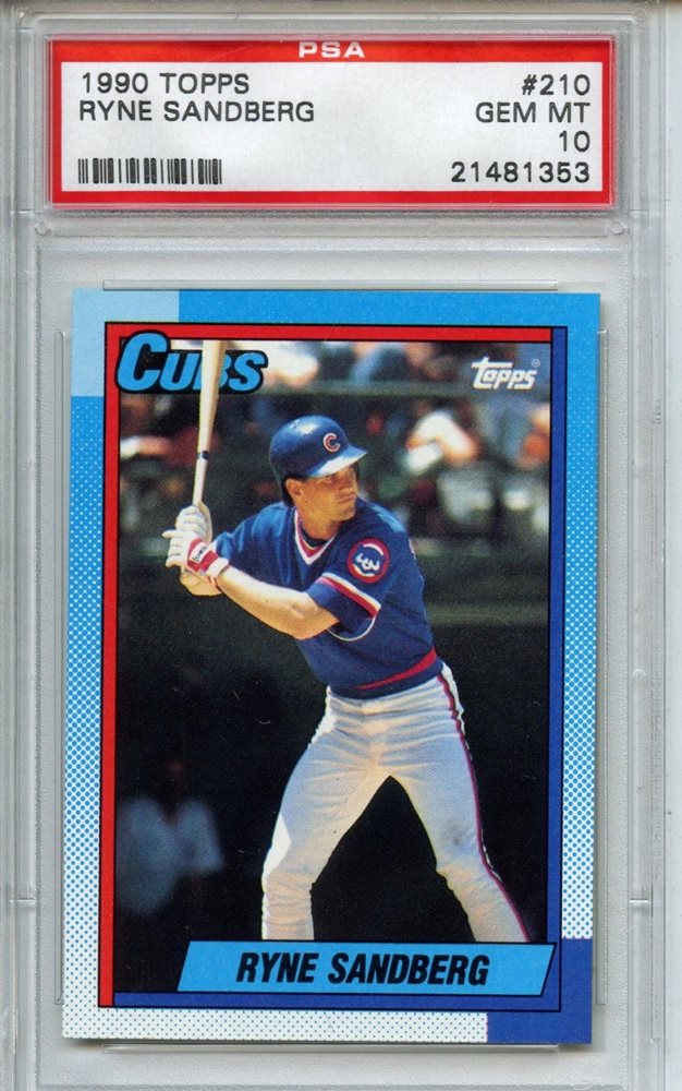 Auction Prices Realized Baseball Cards 1990 Topps Ryne Sandberg