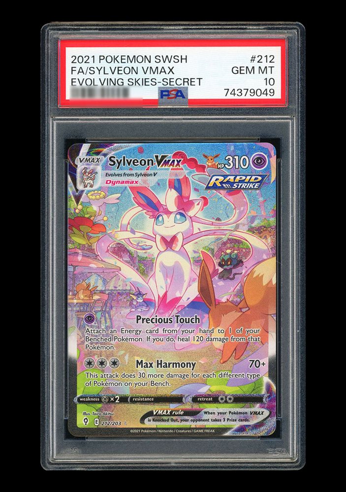 SYLVEON VMAX CSR&HR PSA10