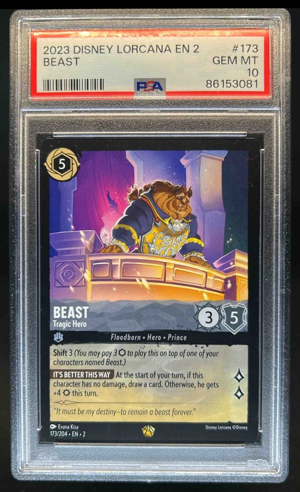 Auction Prices Realized Tcg Cards 2023 DISNEY LORCANA EN 2