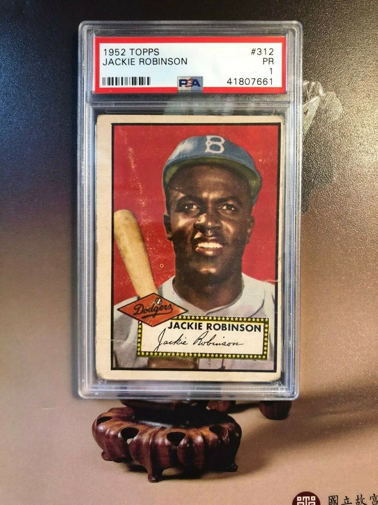 Auction Prices Realized Baseball Cards 1952 Topps Jackie Robinson