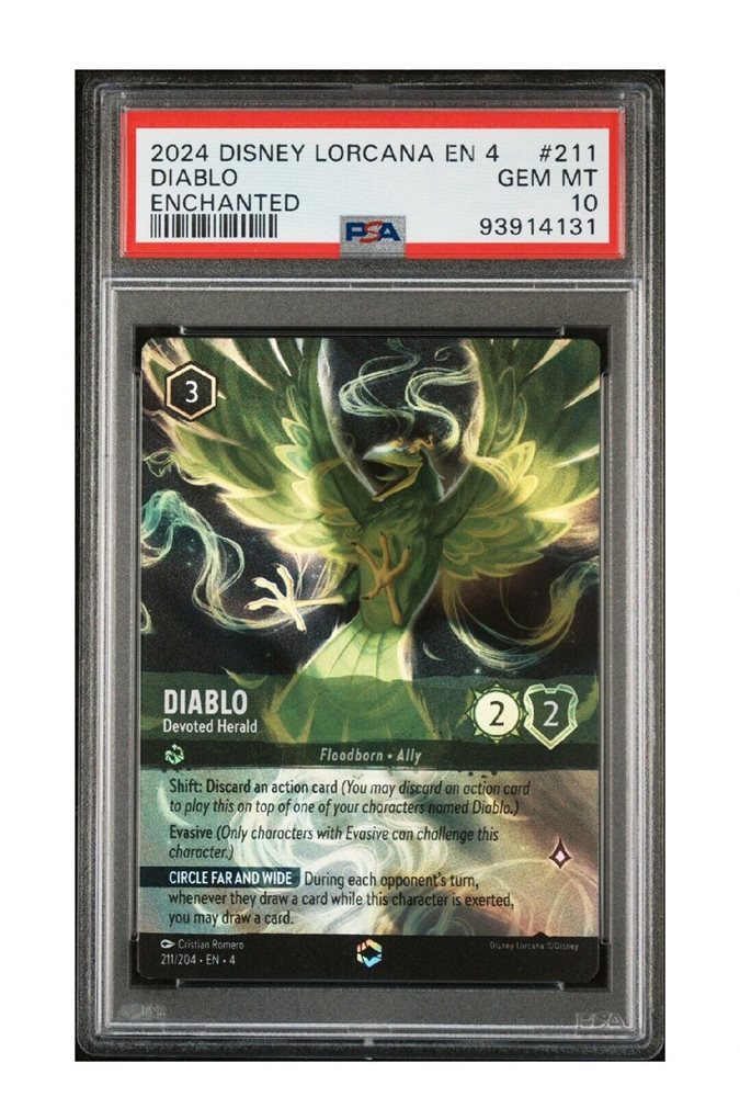 PSA10Disney Lorcana シスーエンチャンテッド #214 476 PSA10Disney Lorcana シスーエンチャンテッド #214 476 - メルカリ