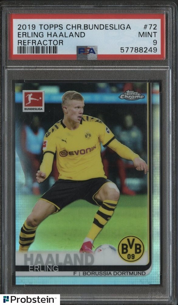 その他 haaland psa9 Auction Prices Realized Soccer Cards 2019 TOPPS CHROME UEFA