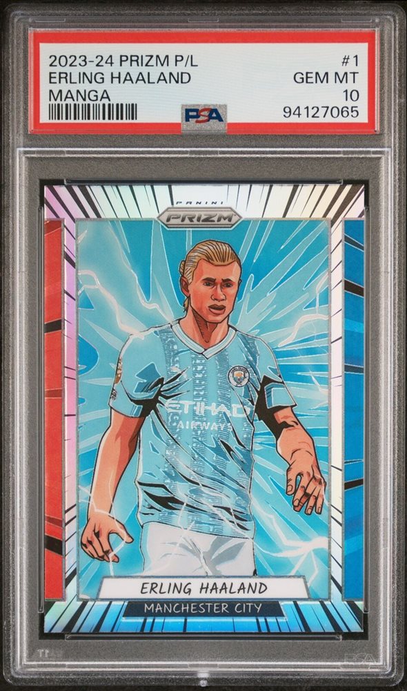 PANINI DONRUS ERLING HAALAND ハーランド PSA10 2024-25 Panini Donruss FIFA Erling Haaland Pitch Kings #11