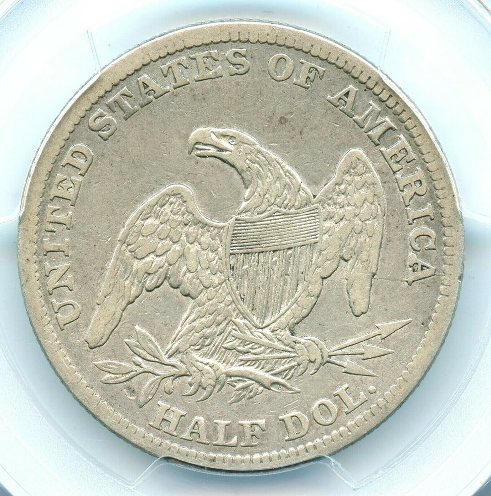 1840(O) Reverse of 1838 Liberty Seated Half Dollar, PCGS VF25