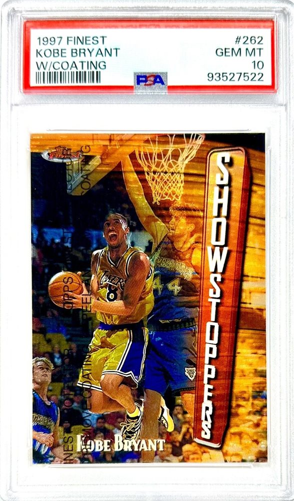 Auction Prices Realized Basketball Cards 1997 Finest Kobe Bryant W 