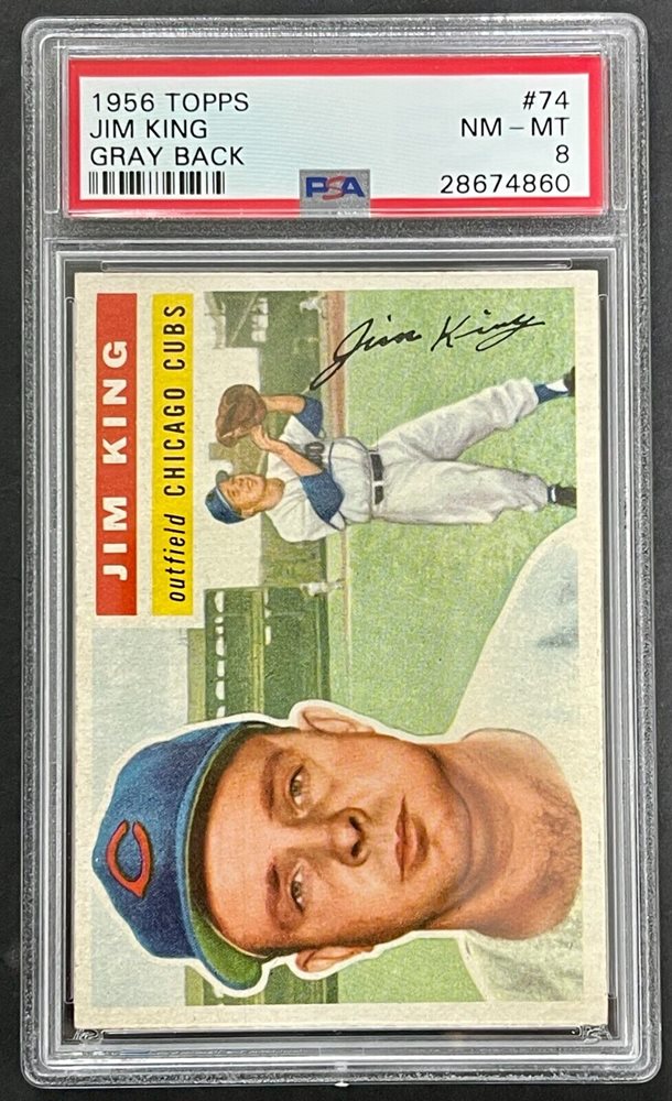 yu-king Auction Prices Realized Baseball Cards 1956 TOPPS Jim King