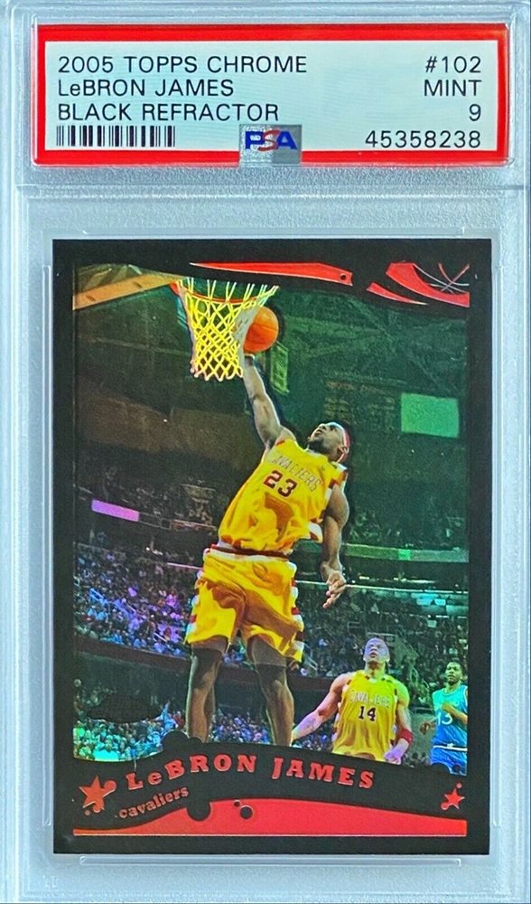 Auction Prices Realized Basketball Cards 2005 TOPPS CHROME Lebron
