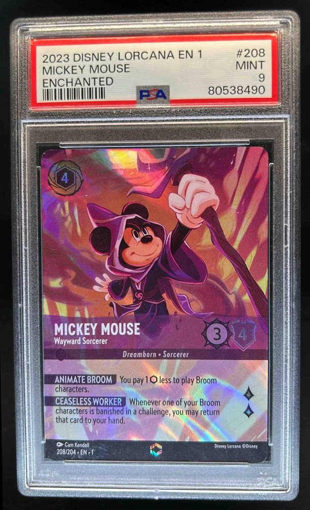 PSA10Disney Lorcana JA P1 ミッキーマウス #25 Auction Prices Realized Tcg Cards 2024 DISNEY LORCANA