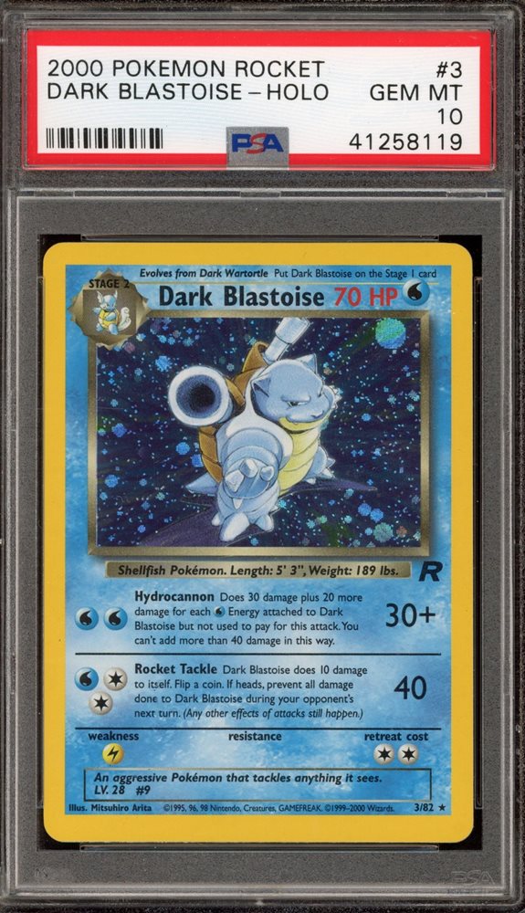 Auction Prices Realized Tcg Cards 2000 POKEMON ROCKET Dark