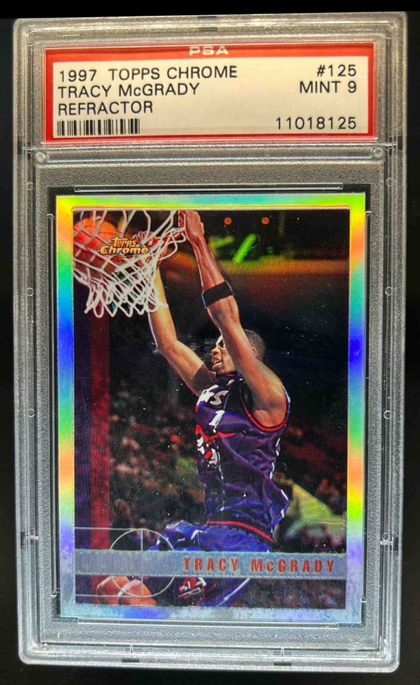 その他 1997 1998 Topps Tracy Mcgrady Rc BGS 9.5 1997-98 Tracy McGrady Topps Chrome Rookie BGS 9.5 #125 Gem