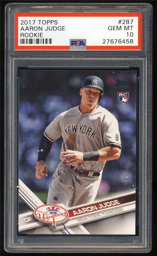 Auction Prices Realized Baseball Cards 2017 Topps Aaron Judge RUNNING