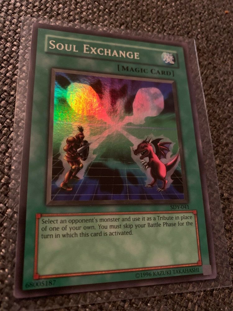 Yugioh Soul Exchange 1st Edition Sdy 041 Psa 10 Gem Mt
