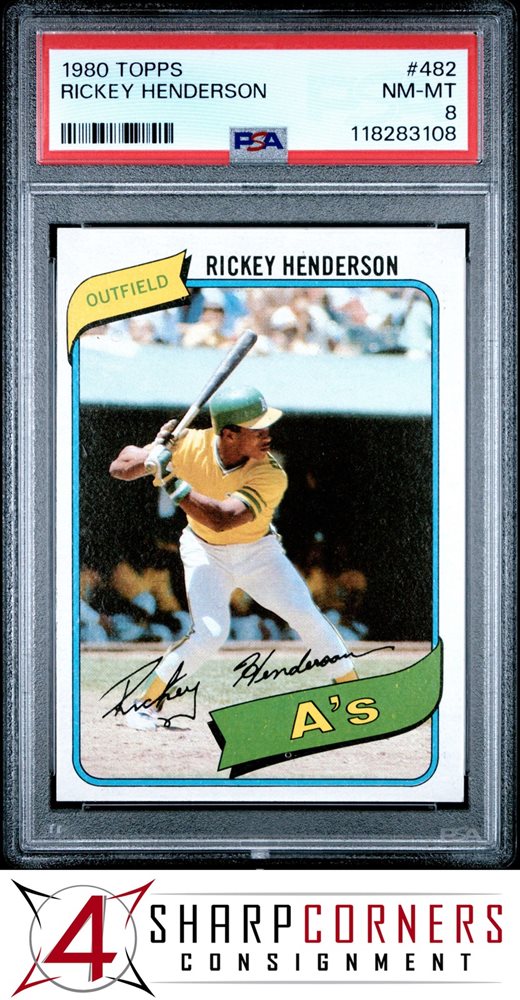 Auction Prices Realized Baseball Cards 1980 TOPPS Rickey Henderson