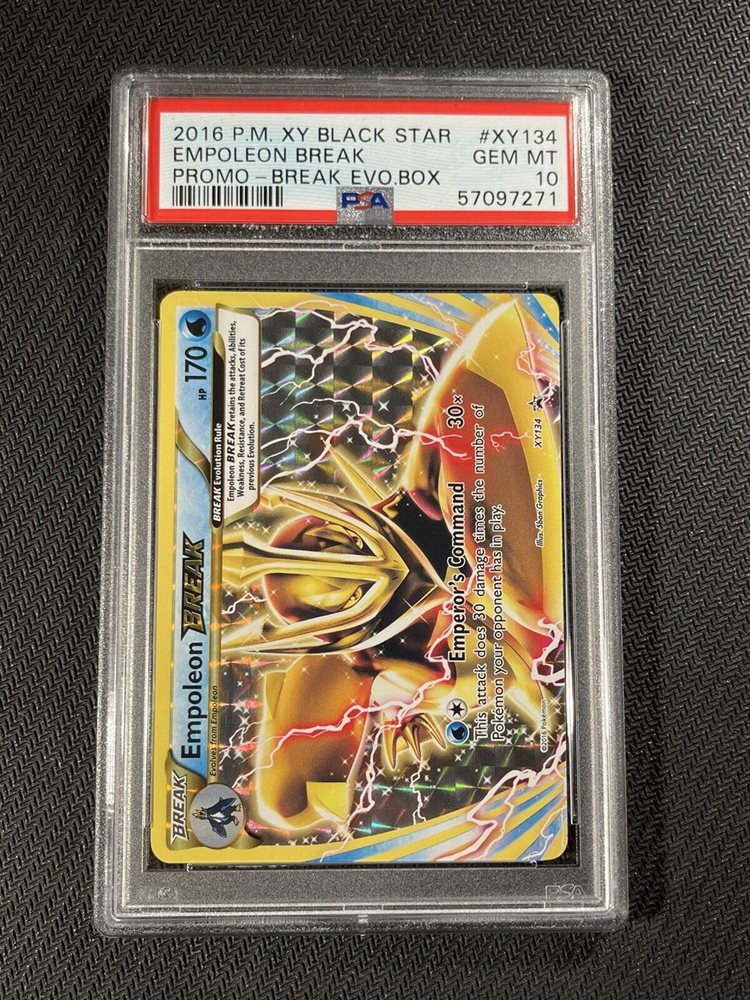 empoleon break pokemon card value Auction Prices Realized Tcg Cards 2016 POKEMON XY BLACK STAR PROMO Empoleon  Break