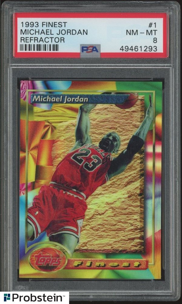 Auction Prices Realized Basketball Cards 1993 Finest Michael Jordan