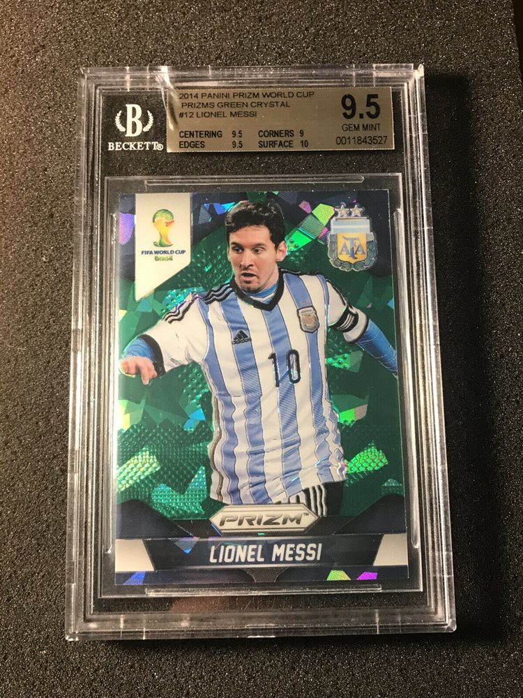 BGS 9.5 2014 Panini Prizm World Cup Leo Lionel Messi /2
