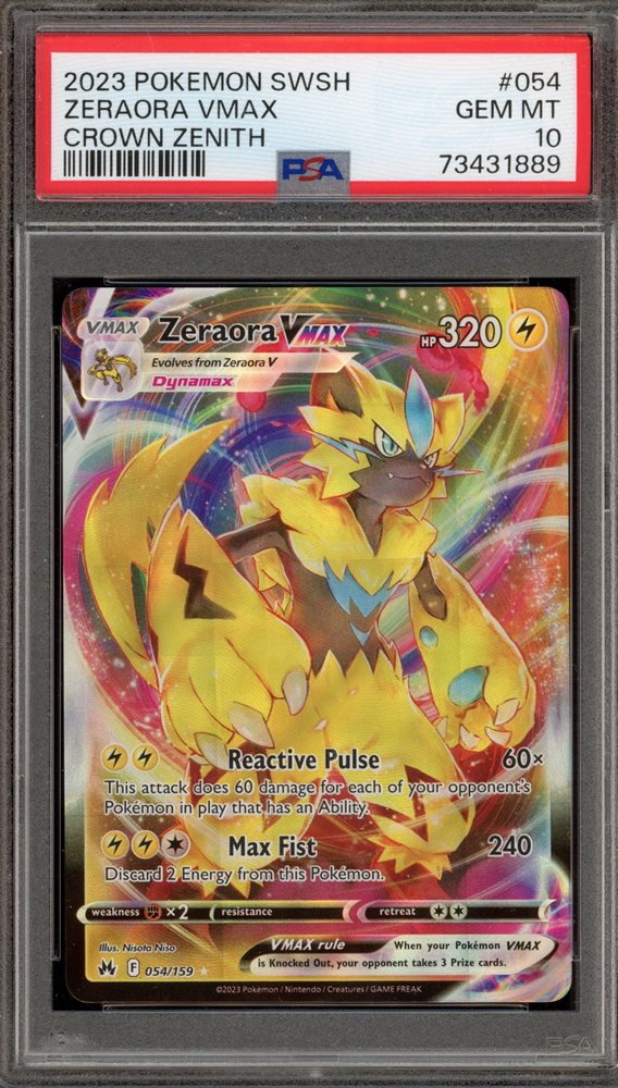 Auction Prices Realized Tcg Cards 2023 POKEMON SWORD AND