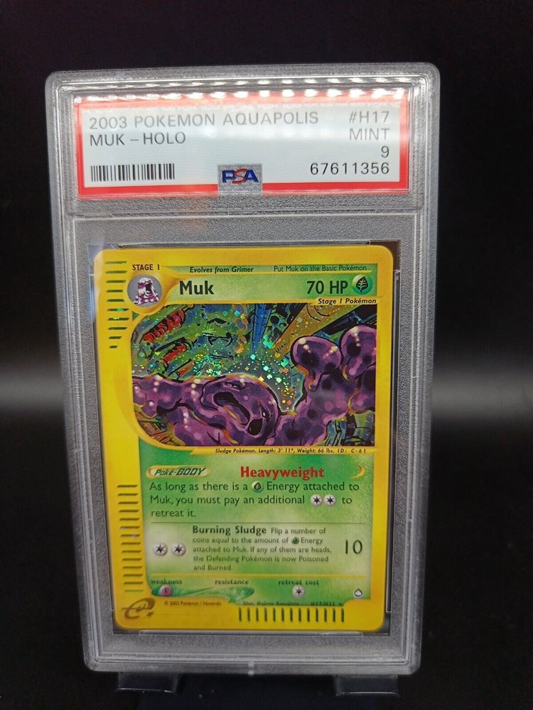 eBay Auction Item 165964539305 Tcg Cards 2003 Pokemon Aquapolis