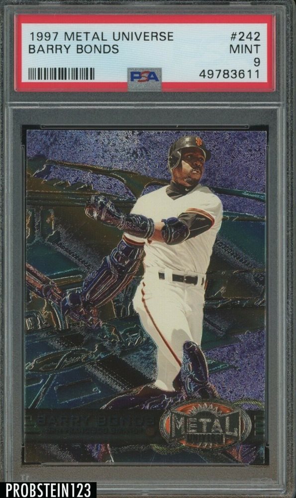 Lot De Cartes De Baseball MLB - Inclut Barry Bonds, Reliques, Inserts Numérotées, Occasion