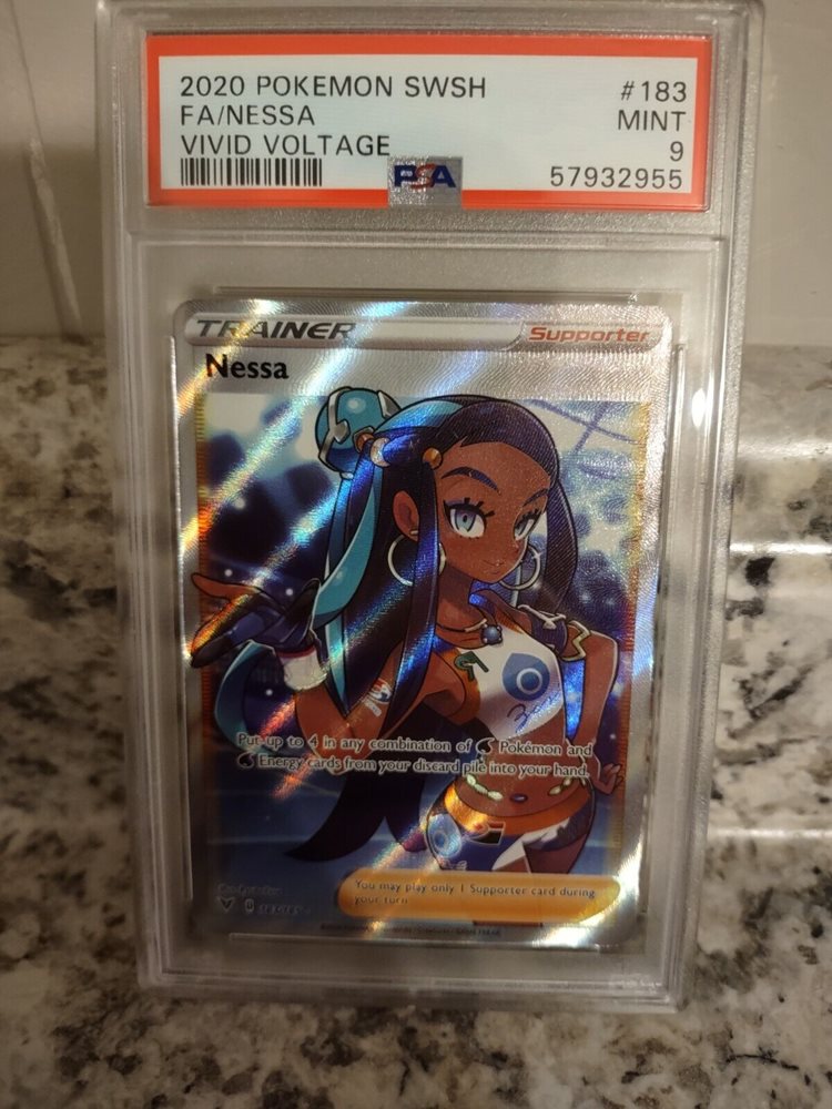 nessa pokemon card full art Pokemon Art Sleeves: Pokemon Trainers Off Shot Nessa (64-Pack) – Amazing  Games TCG