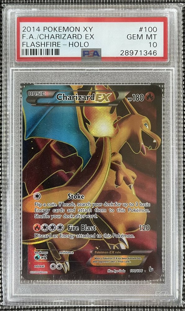 Auction Prices Realized Tcg Cards 14 Pokemon Xy Flashfire Full Art Charizard Ex