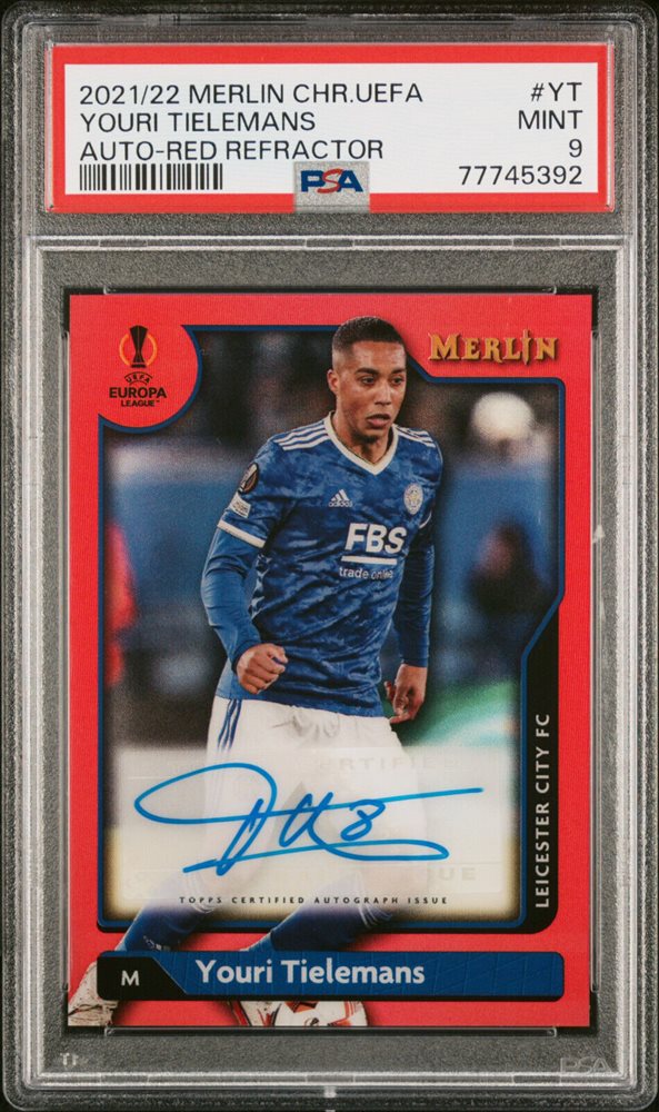 アルダ ギュレル 2022-23 Topps Merlin UEFA 直筆サイン ☆PSA10☆ アルダギュレル 直筆サイン 22/23 Topps Merlin