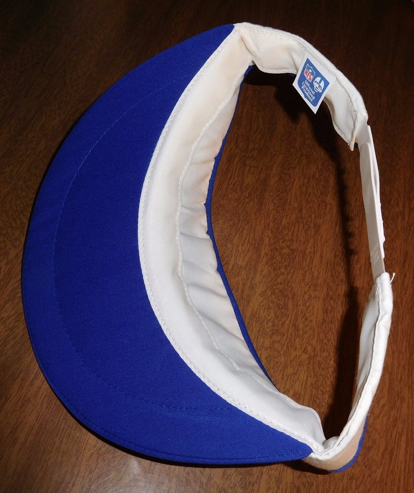 Vintage Semco NFL Adjustable Sun Visor Hat Detroit Li