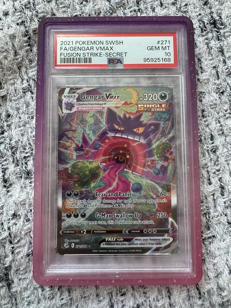 ポケモンカードゲーム 2021 Gengar VMAX PSA10 PSA 10 Gengar 020/019 VMAX SA Alt Art 2021 High Class Deck