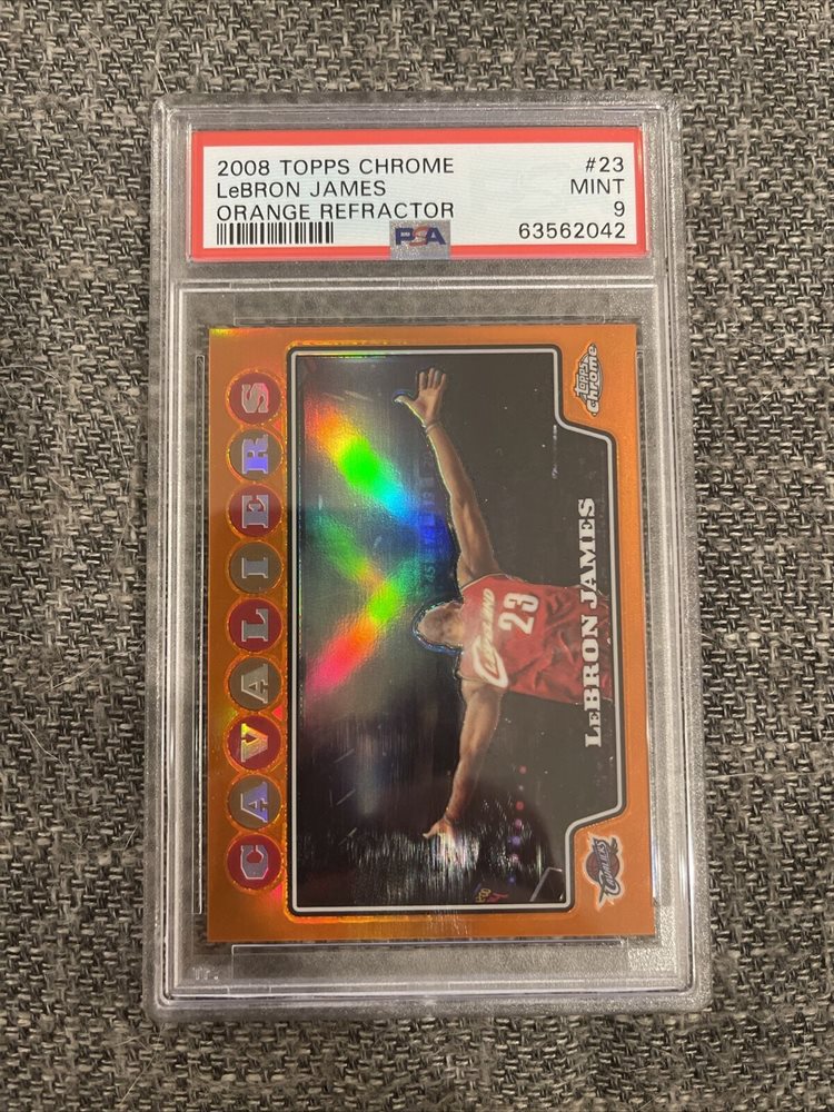 Auction Prices Realized Basketball Cards 2008 TOPPS CHROME Lebron